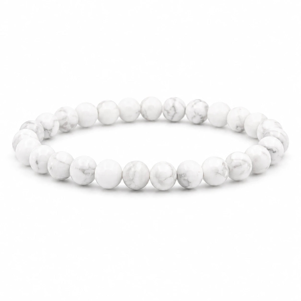Howlith Armband rund – Produktansicht