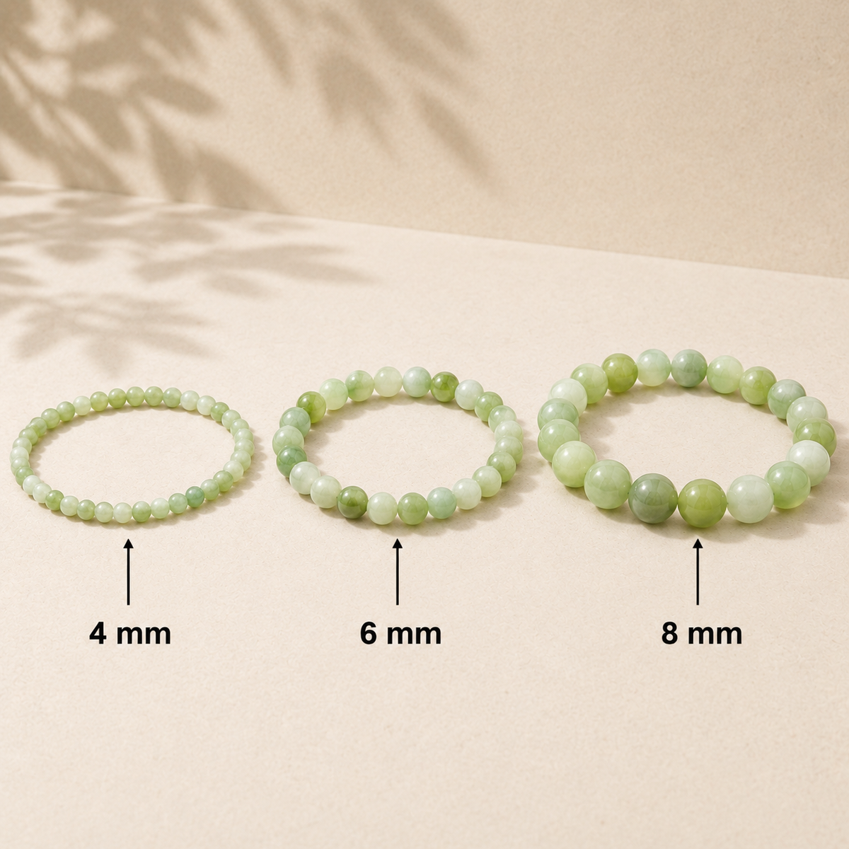 Heller Serpentin Armband rund – weitere Produktansicht