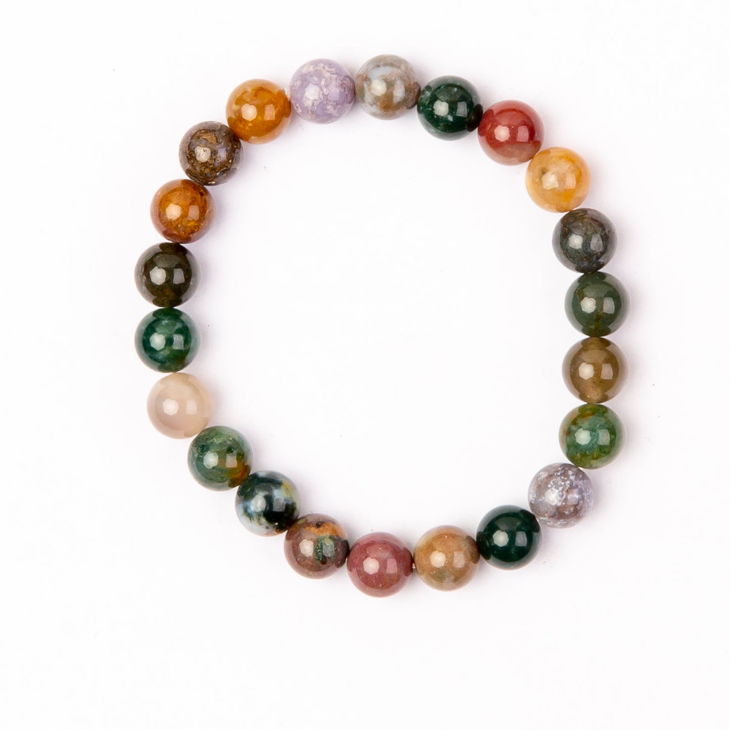 Indischer Achat Edelstein Armband