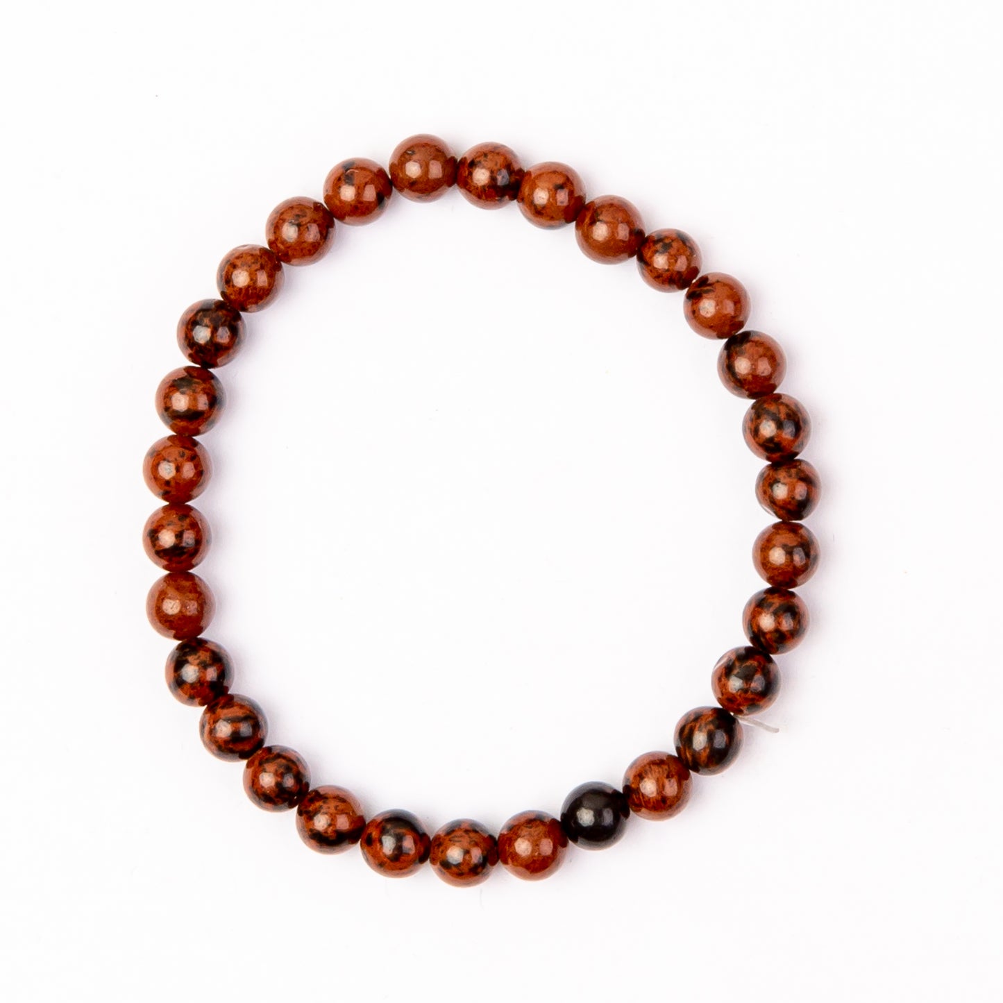 Jaspis Dunkelrot Edelstein Armband