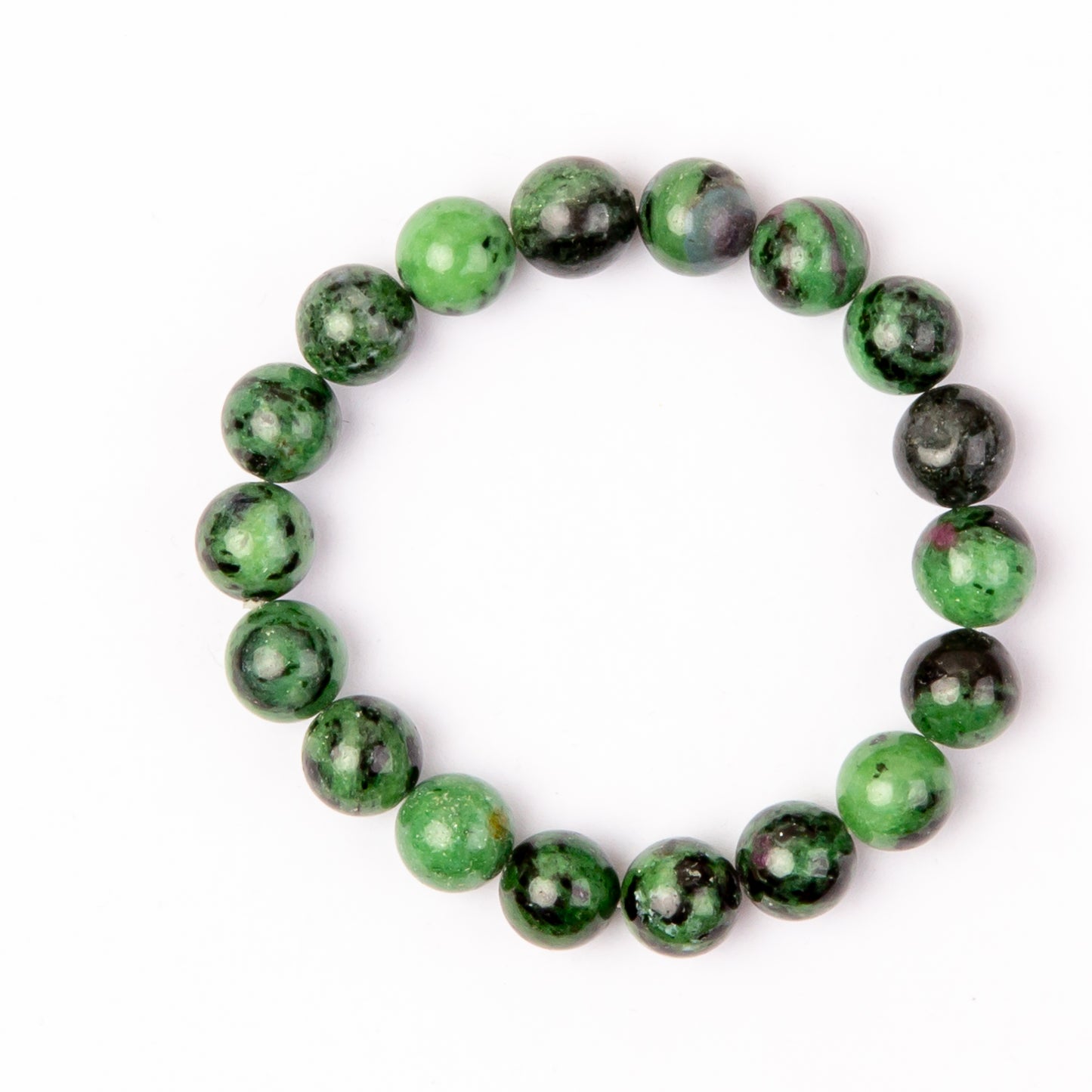 Zoisit Rubin Edelstein Armband