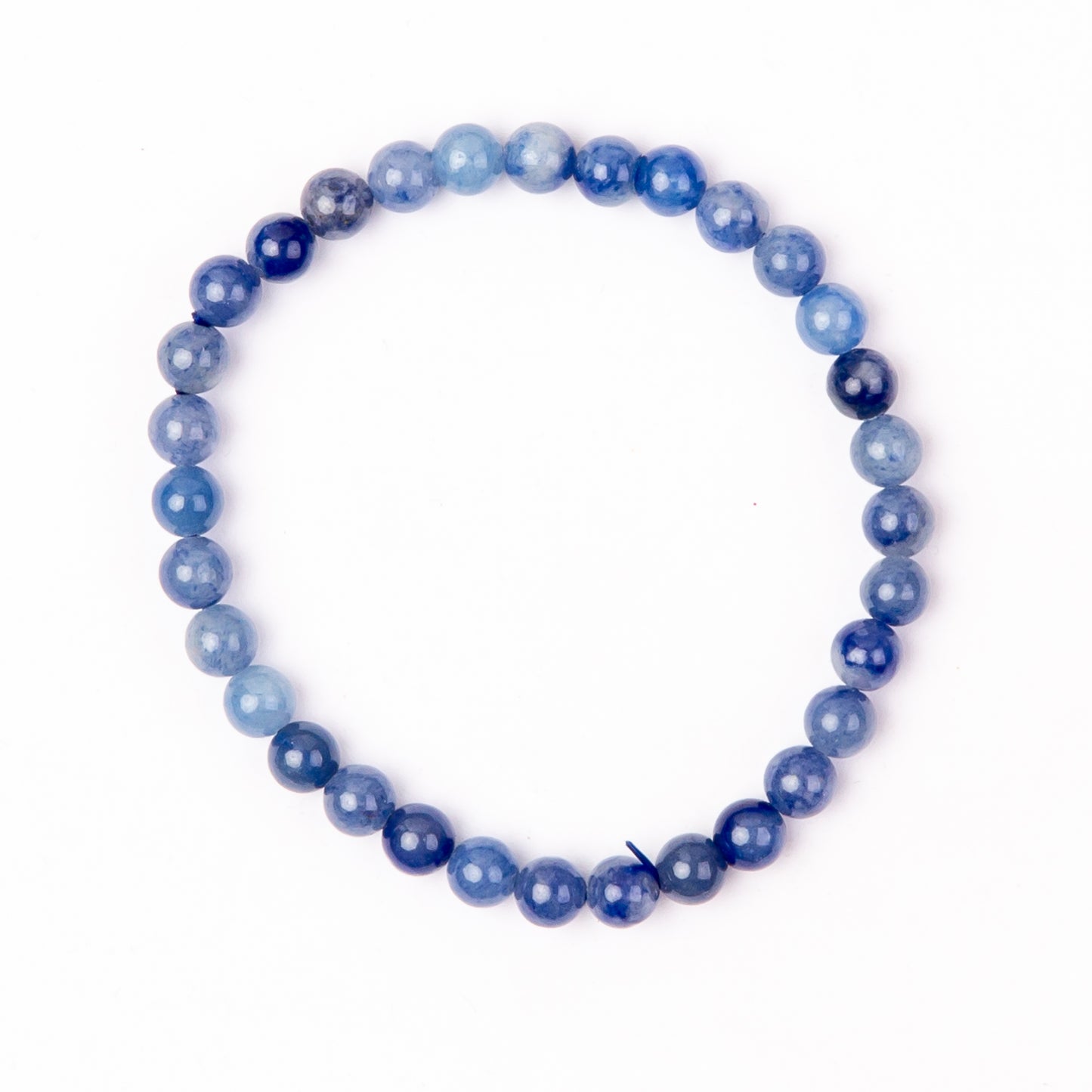 Aventurin Blau Edelstein Armband