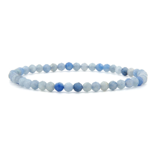 Blauer Aventurin Armband facettiert – Produktansicht