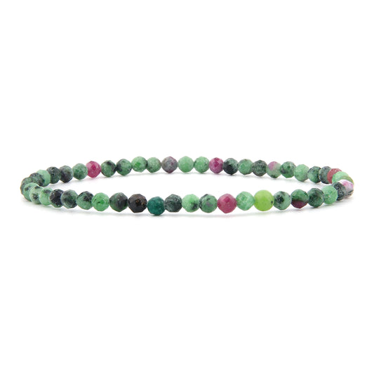 Rubin-Zoisit Armband facettiert – Produktansicht