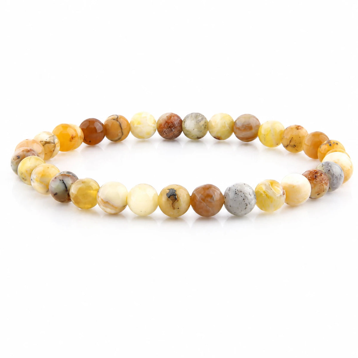 Gelber Opal Armband rund – Produktansicht