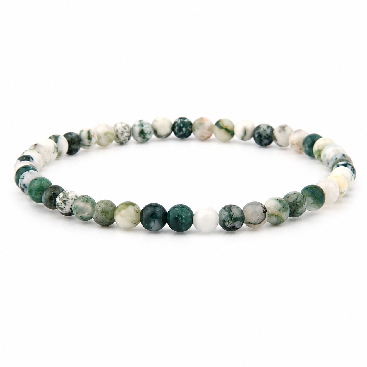 Baum Jaspis Armband 4 mm / 6 mm / 8 mm