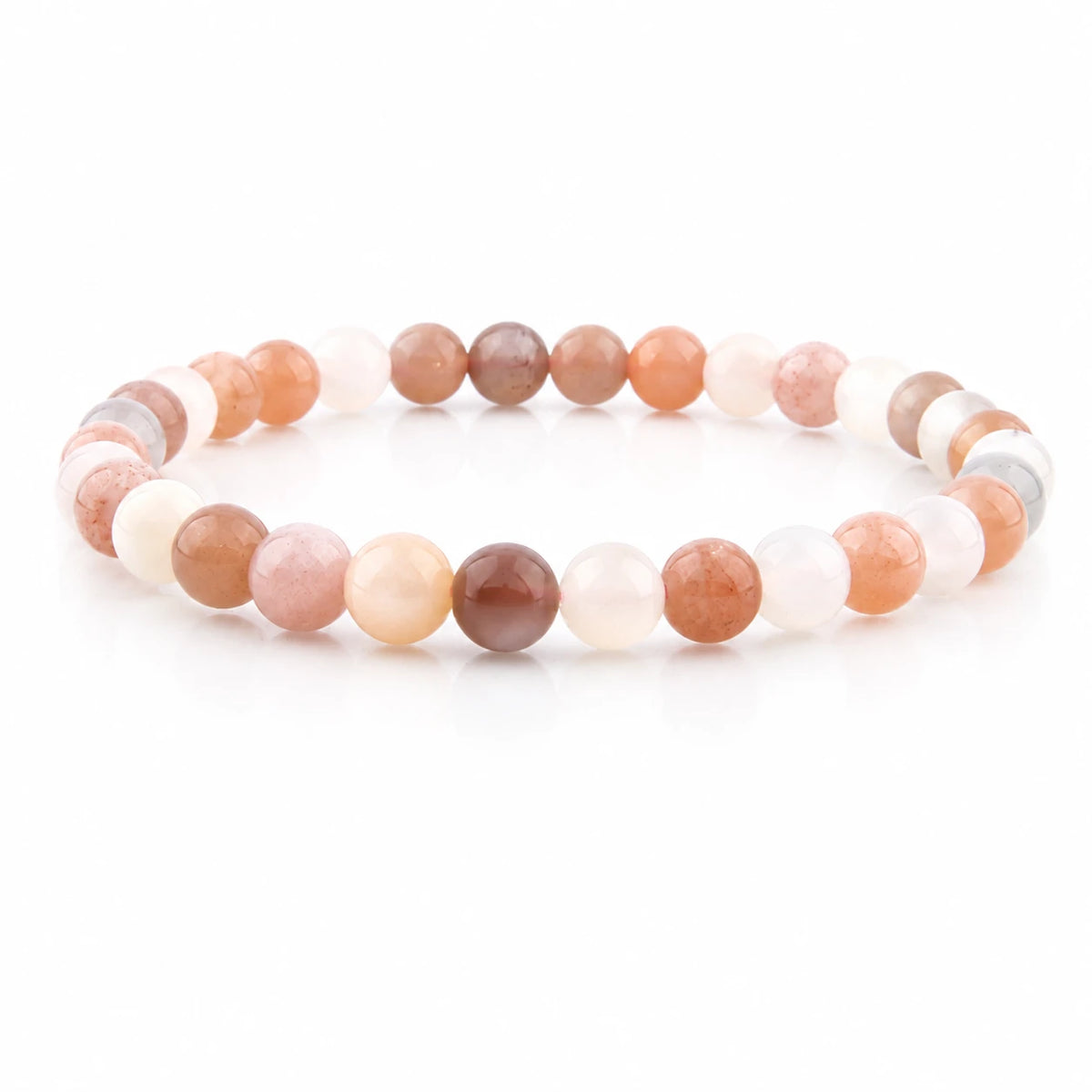 Mondstein-Mix Armband rund – Produktansicht