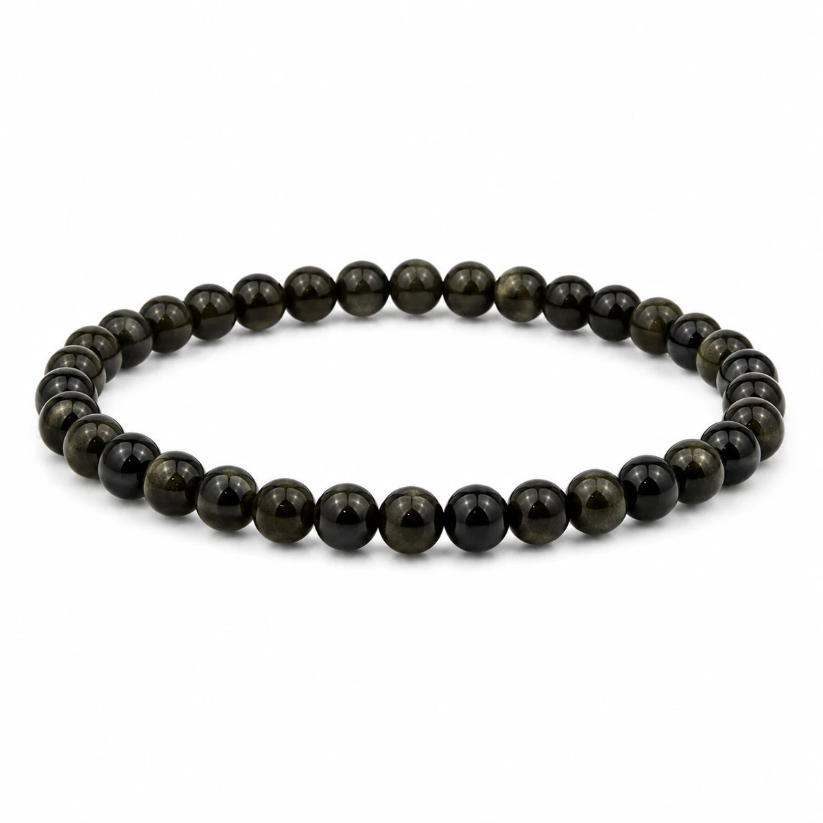 Goldobsidian Armband rund – Produktansicht