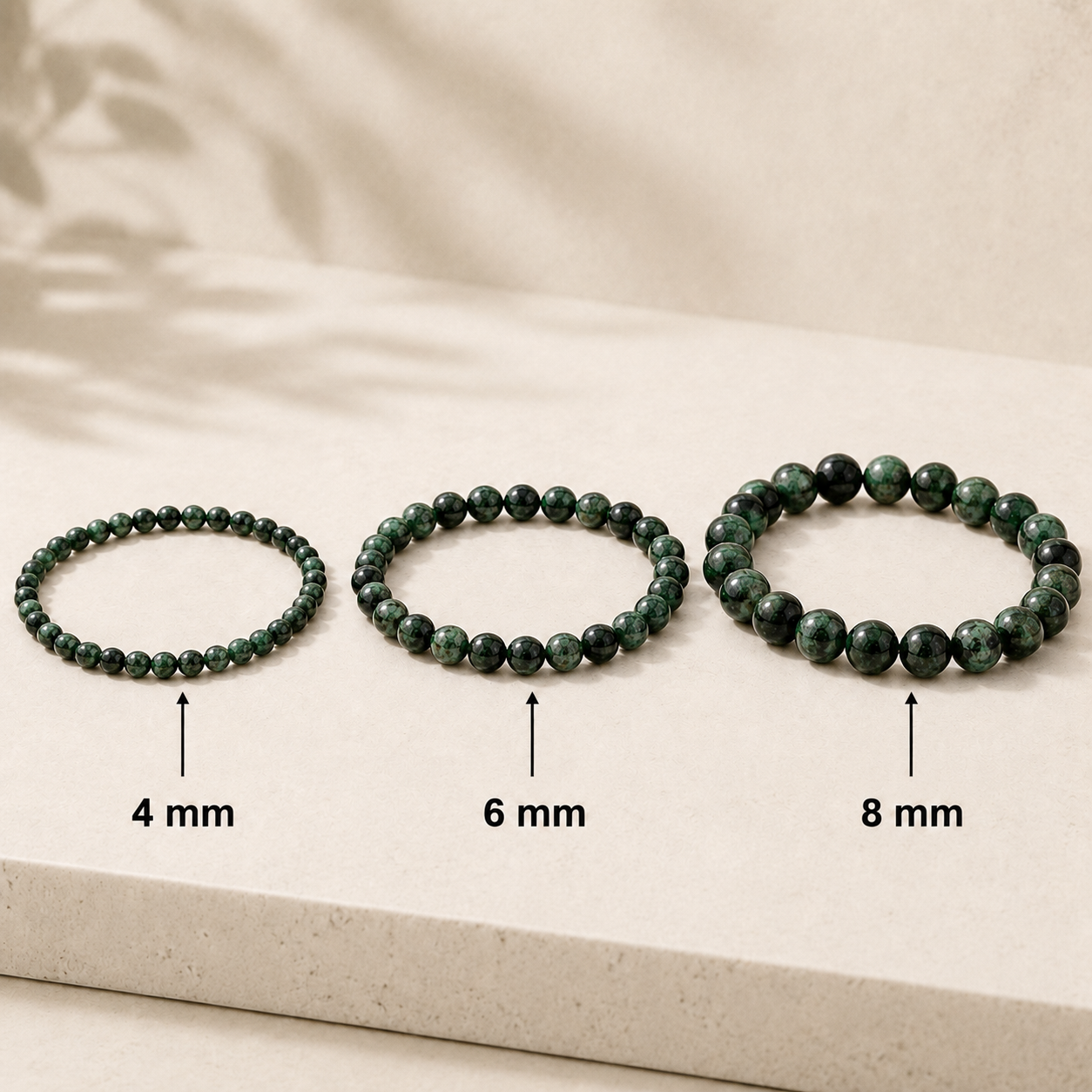 Kambaba Jaspis Armband 4 mm / 6 mm / 8 mm