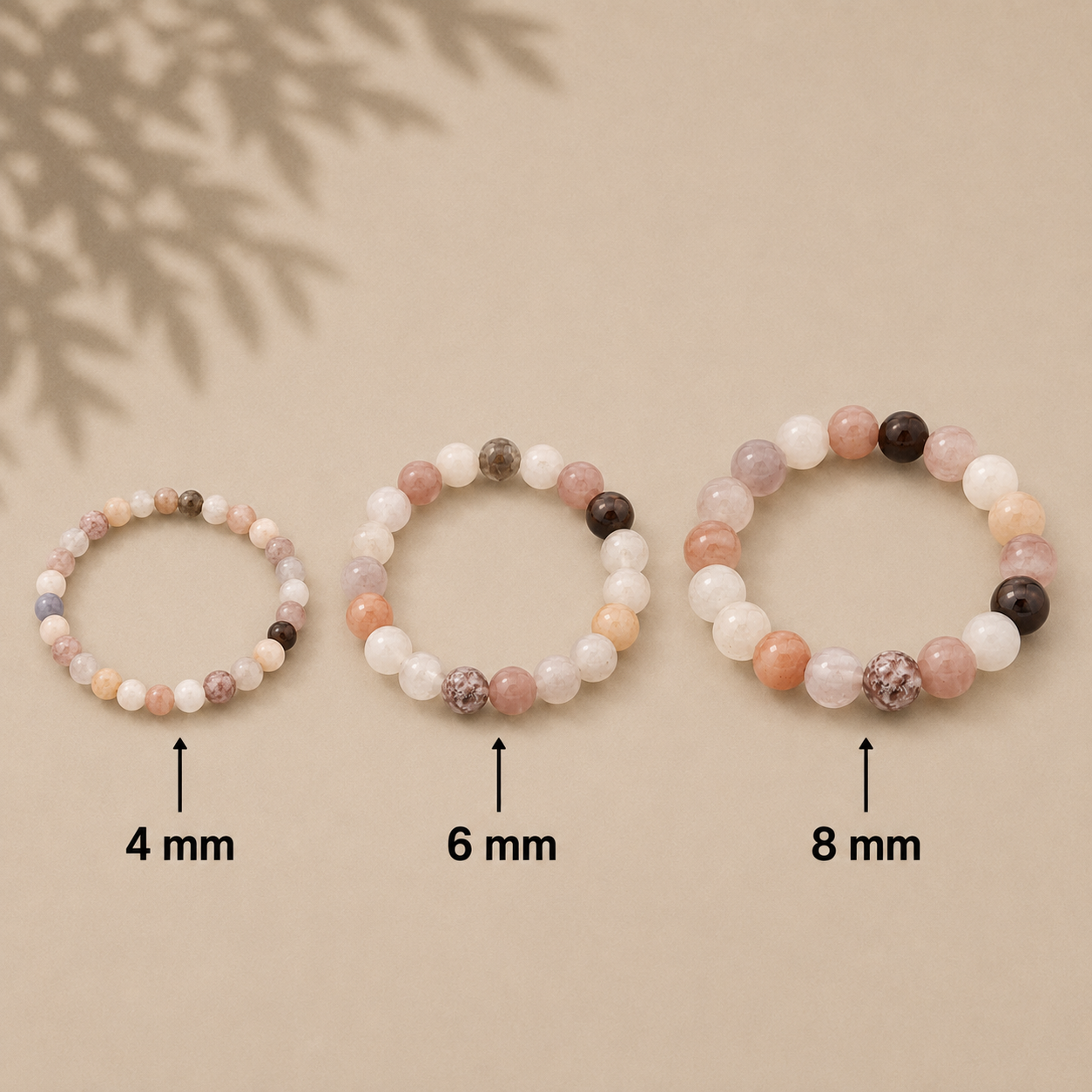 Aventurin Mix Color Armband 4 mm / 6 mm / 8 mm