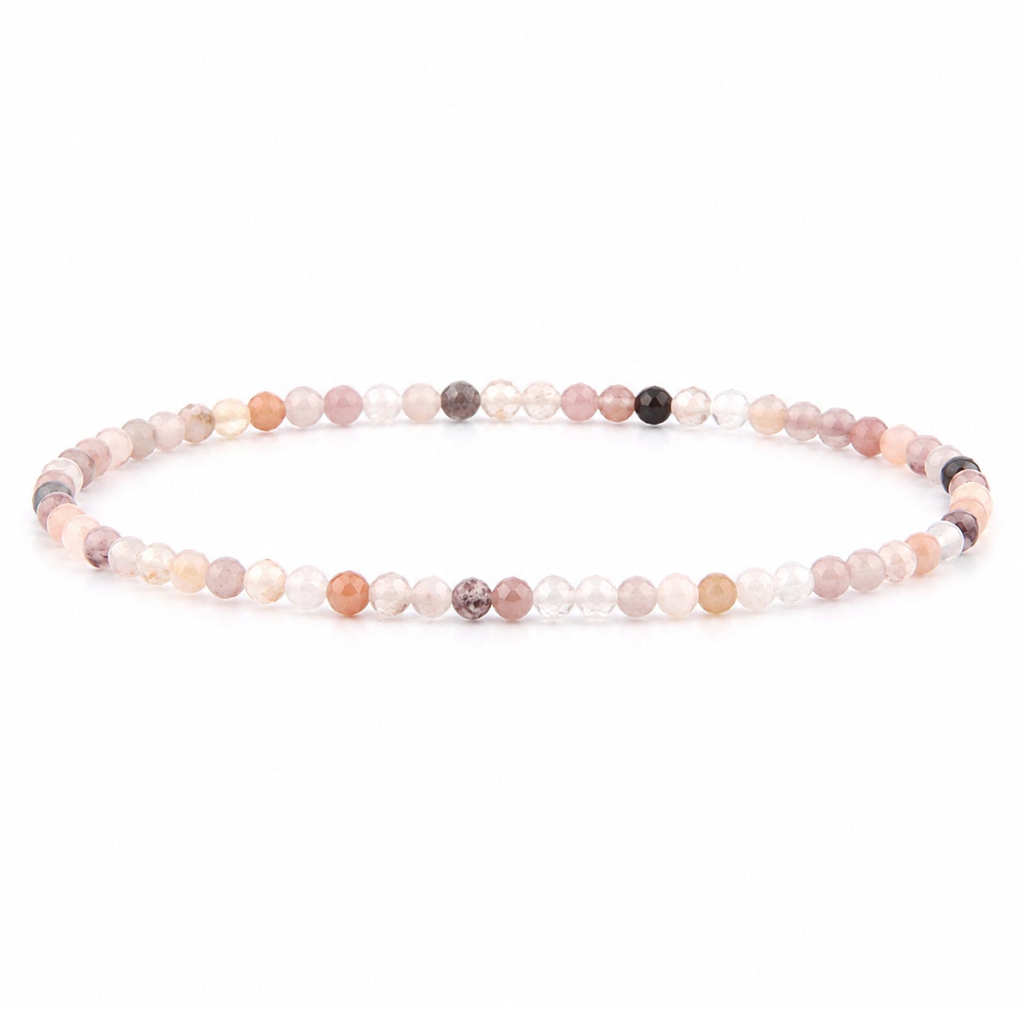 Aventurin Mix Armband facettiert 3 mm / 4 mm