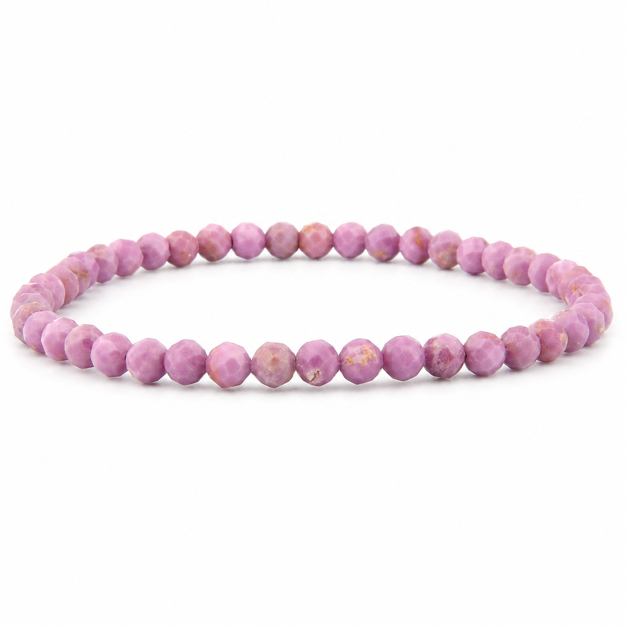 Phosphosiderit facettiertes Armband 3 mm / 4 mm