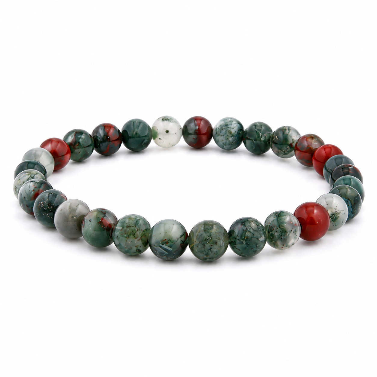 Afrikanisches Heliotrope Armband 4 mm / 6 mm / 8 mm