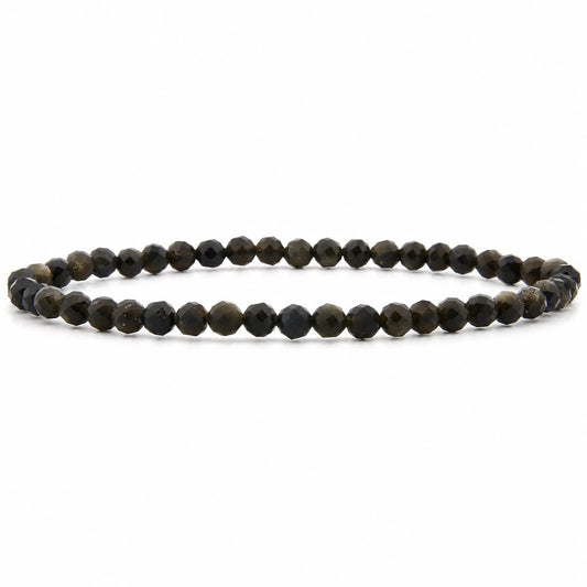 Goldobsidian Armband facettiert – Produktansicht