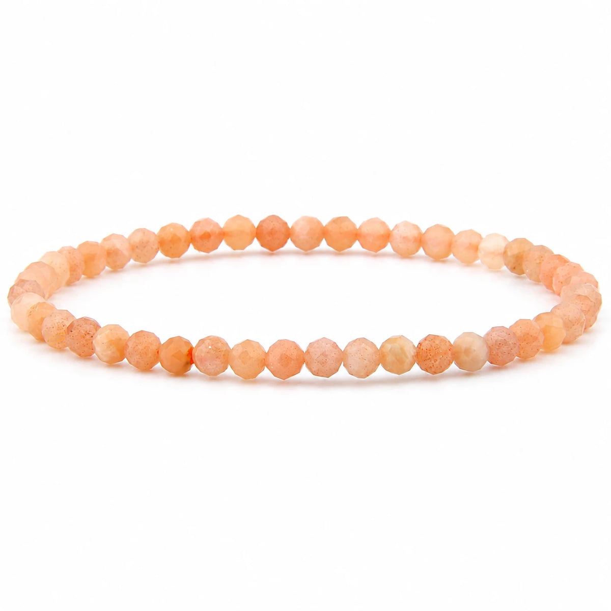 Rosa Mondstein Armband facettiert – Produktansicht