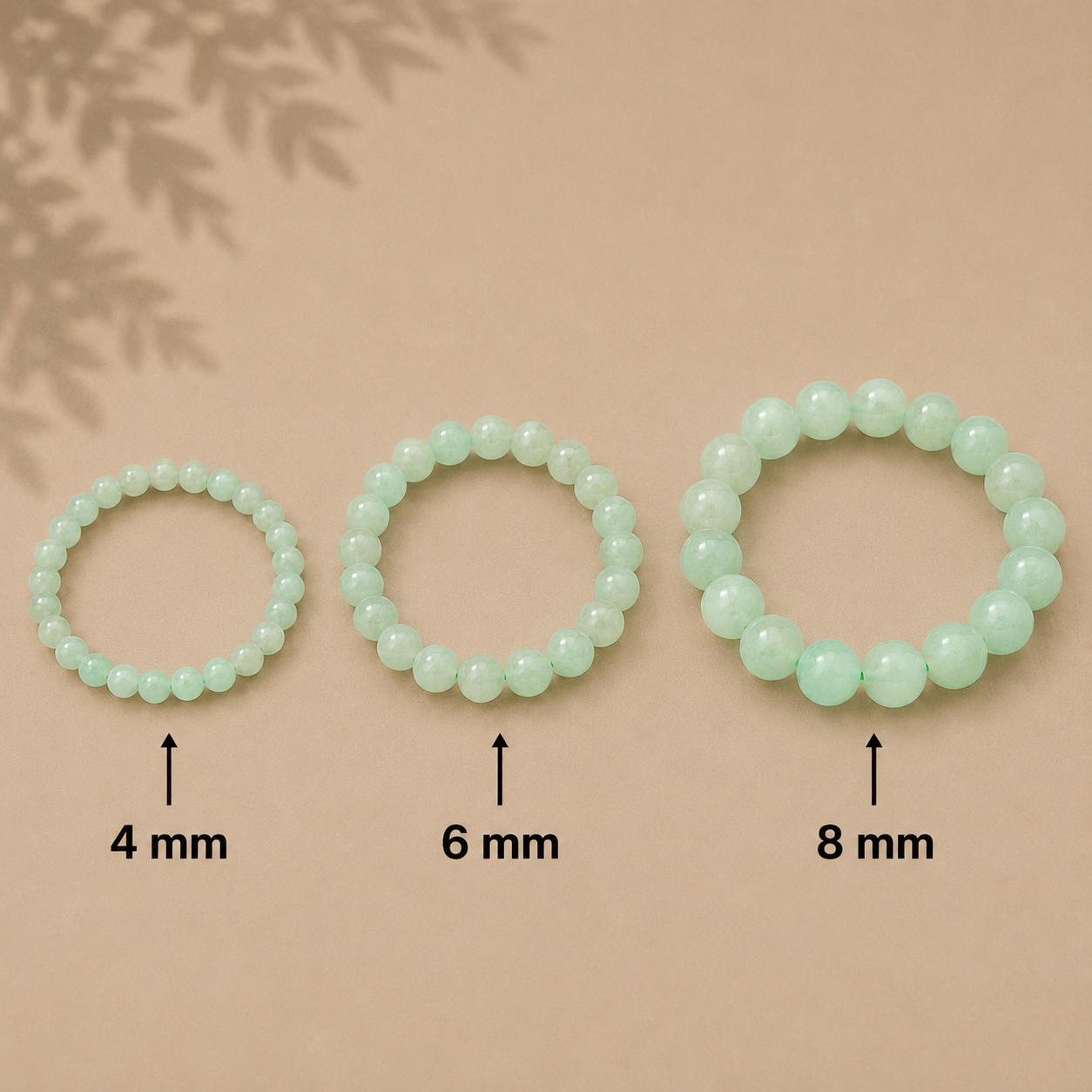 Grünes Aventurin Armband 4 mm / 6 mm / 8 mm