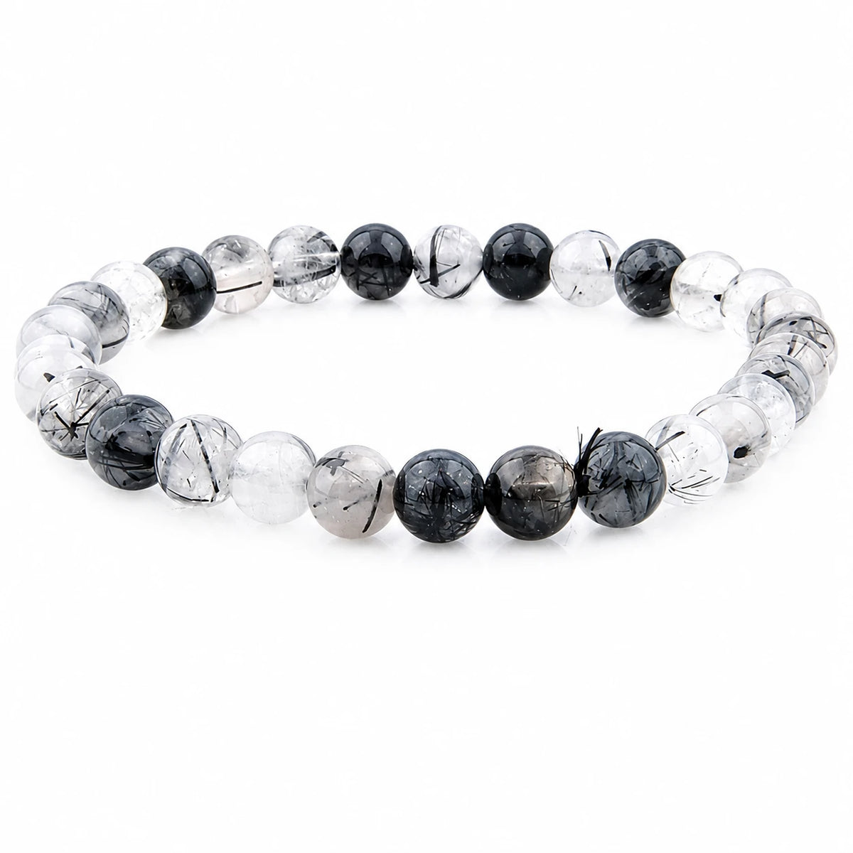 Turmalinquarz Armband rund – Produktansicht