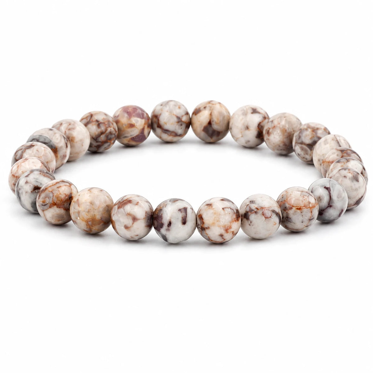 Maifan-Stein Armband rund – Produktansicht