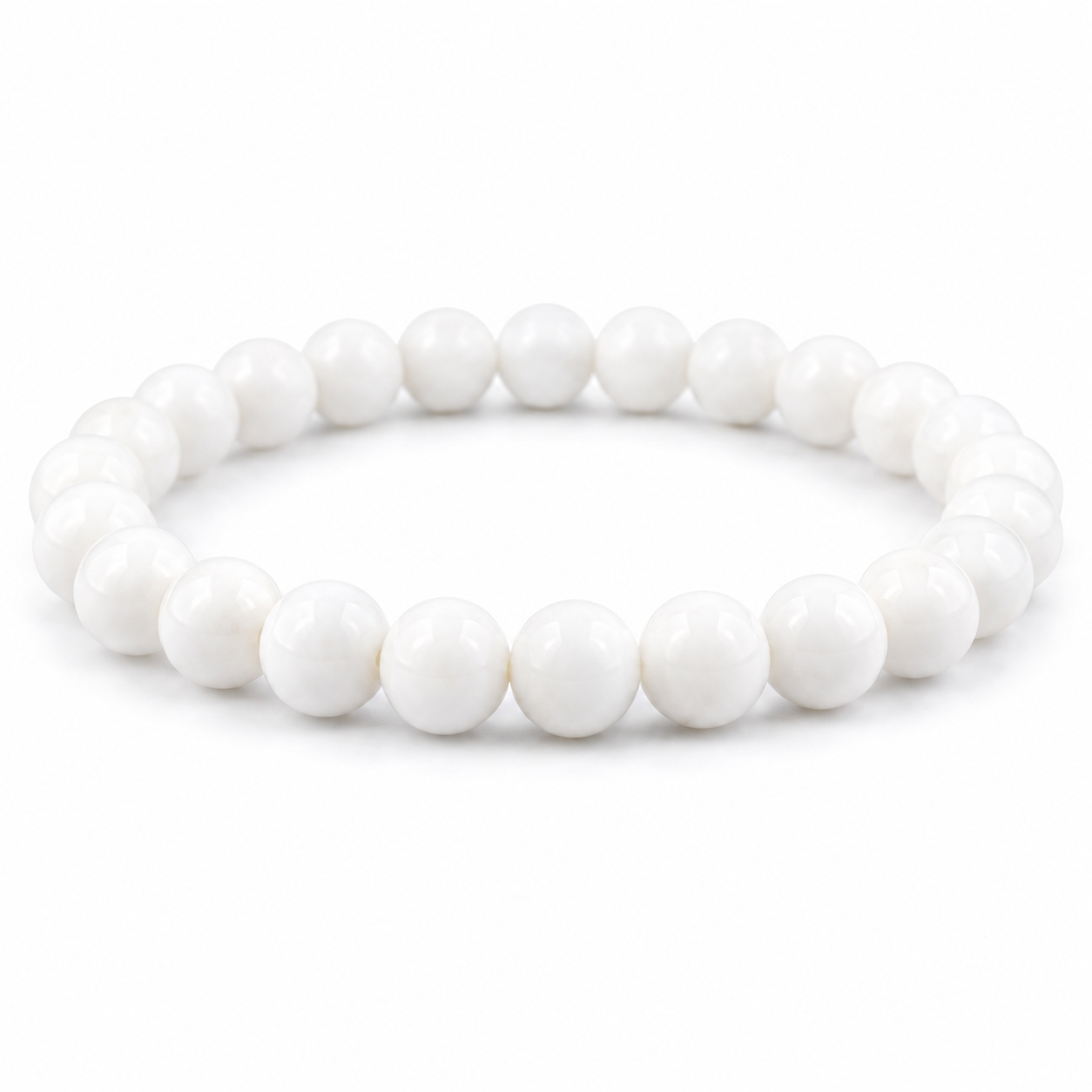 Shell Stein Armband 4 mm / 6 mm / 8 mm