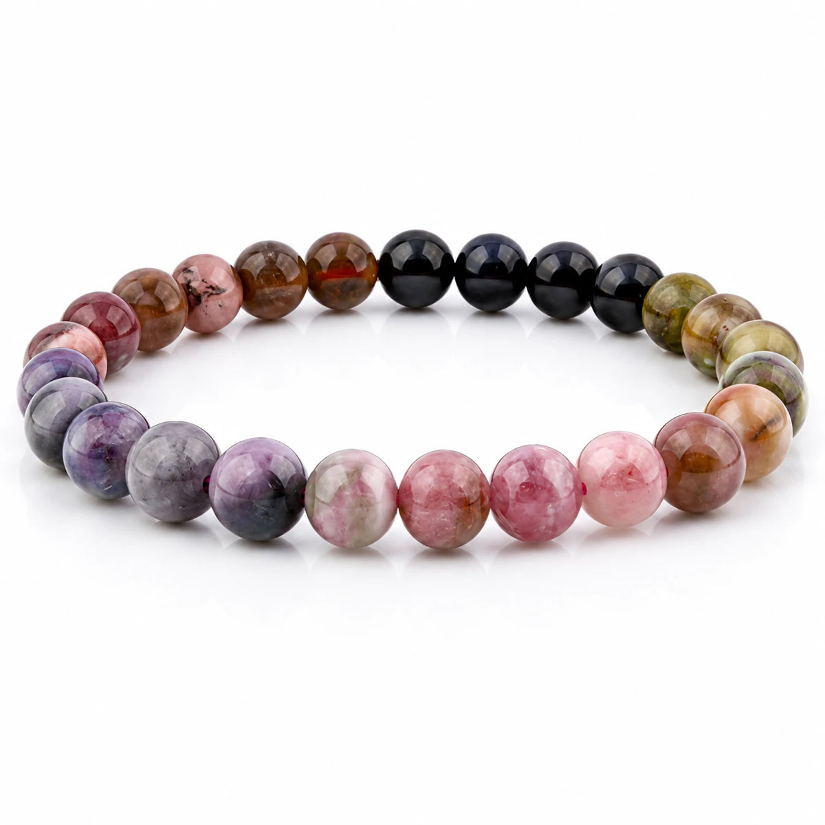 Turmalin Armband rund – Produktansicht