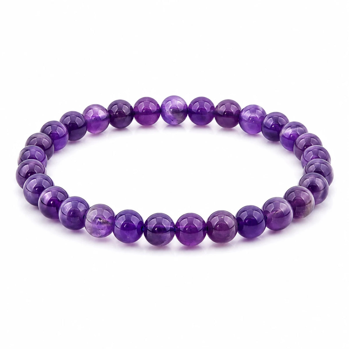 Amethyst Armband rund – Produktansicht