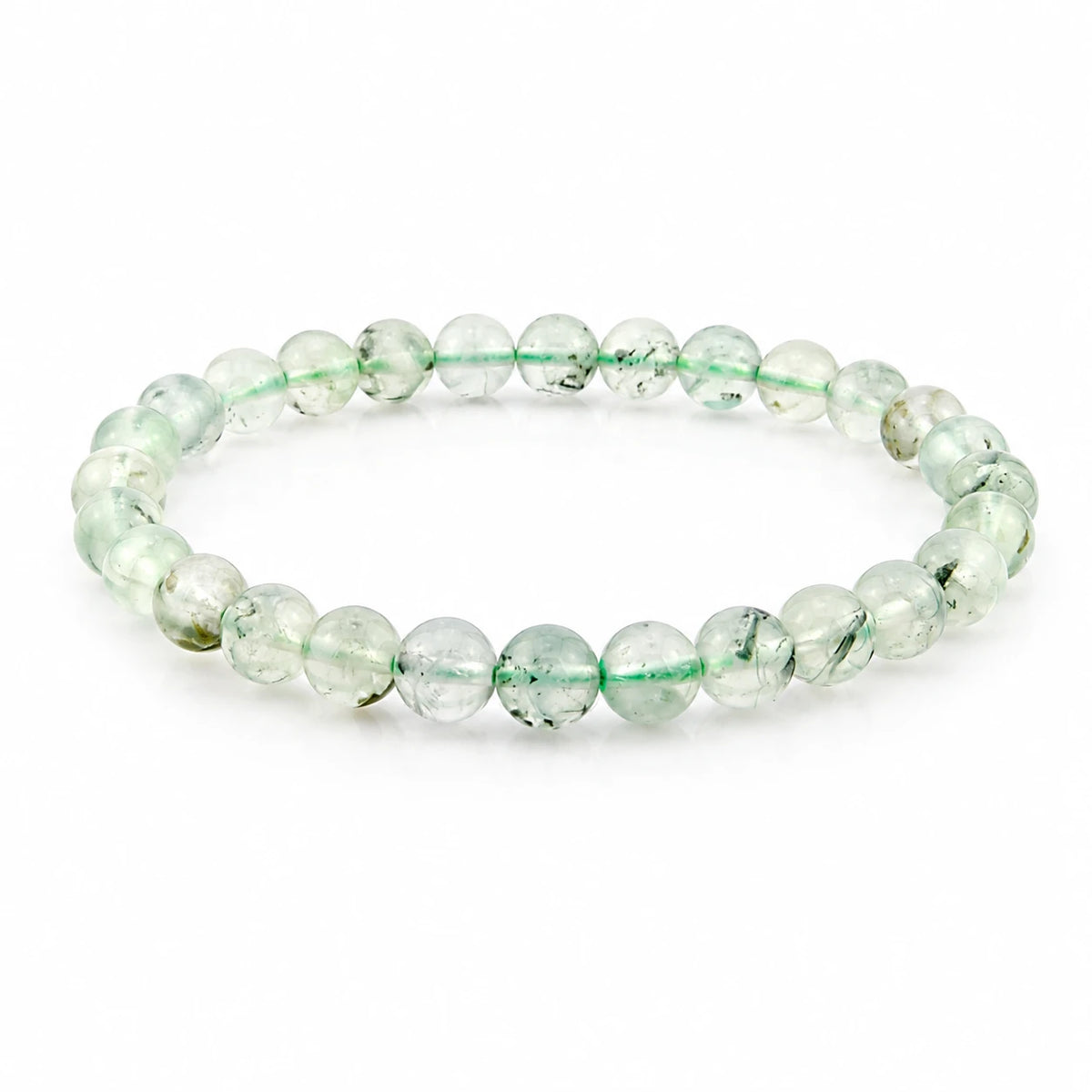 Prehnit Armband rund – Produktansicht