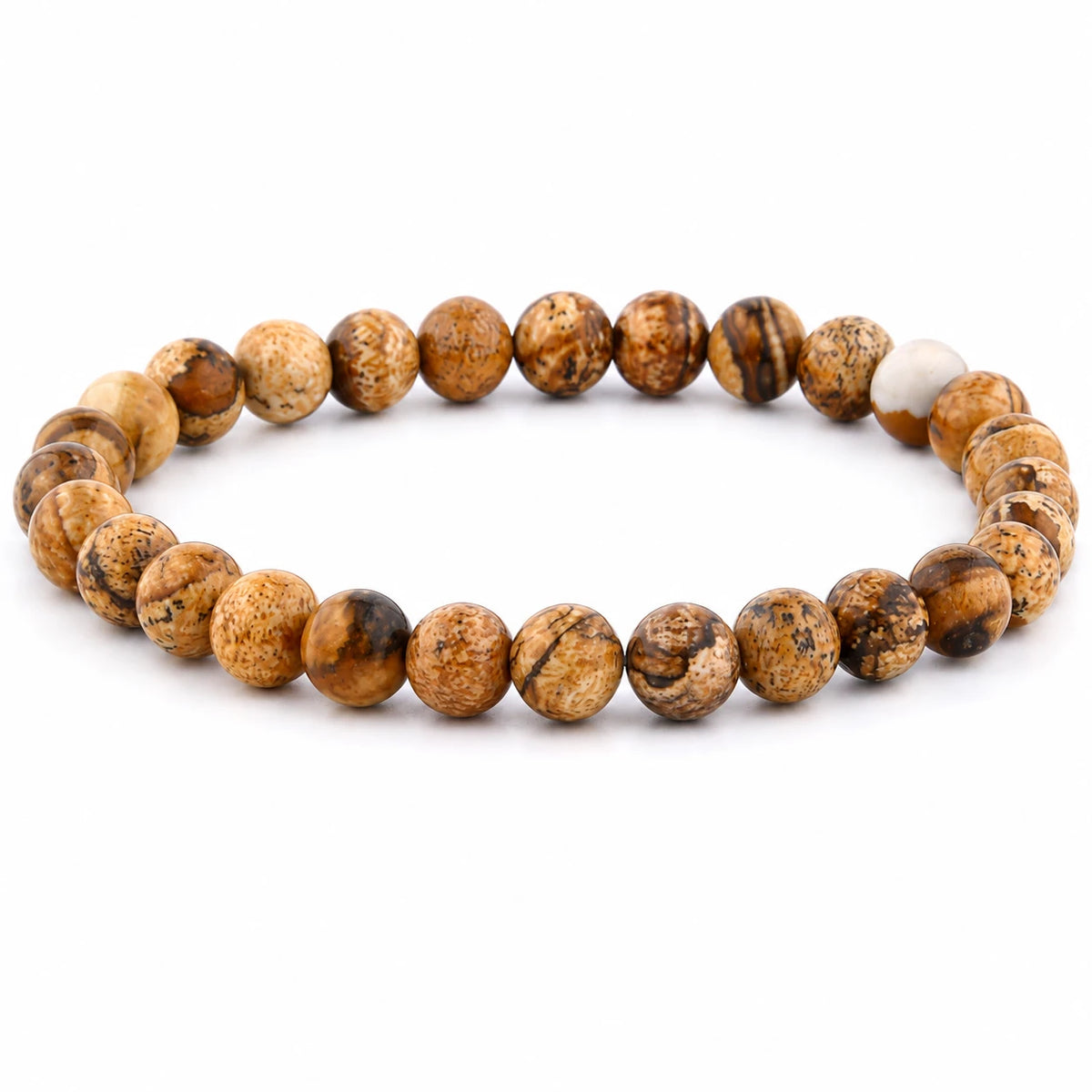 Bilderjaspis Armband rund – Produktansicht