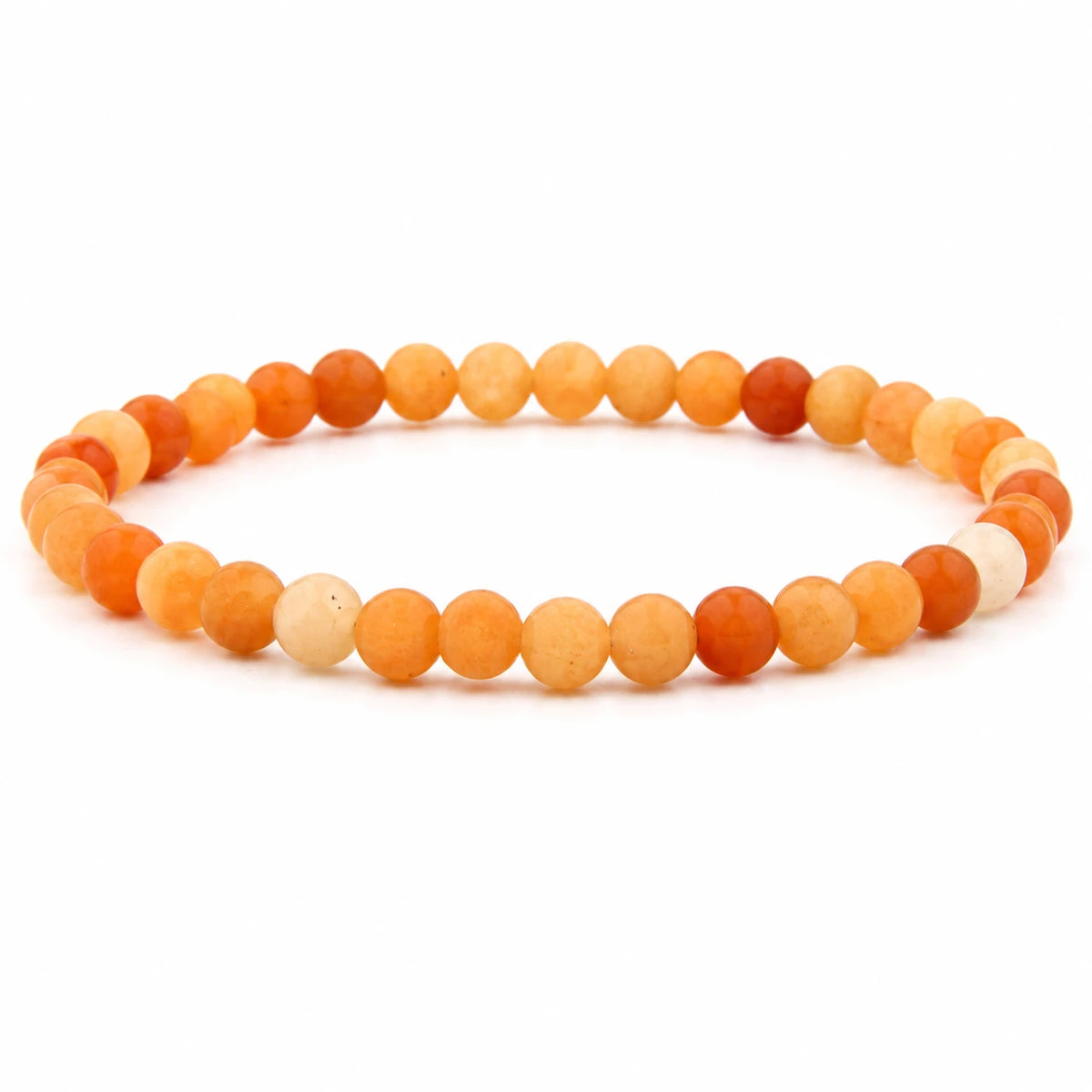 Roter Aventurin Armband rund – Produktansicht