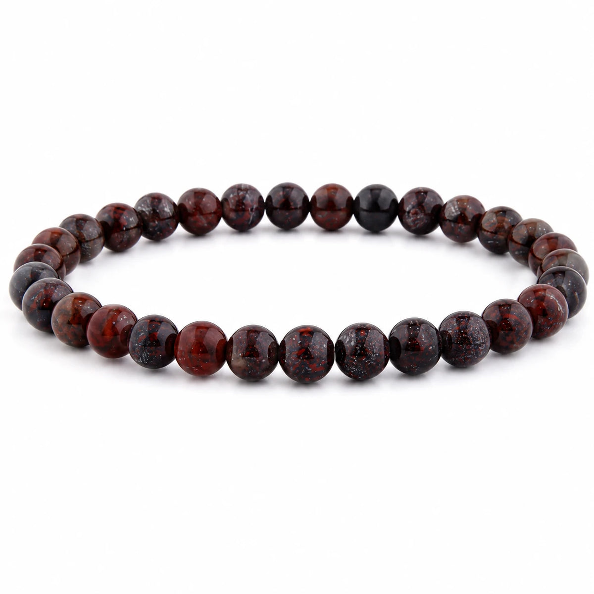 Brekzienjaspis Armband rund – Produktansicht