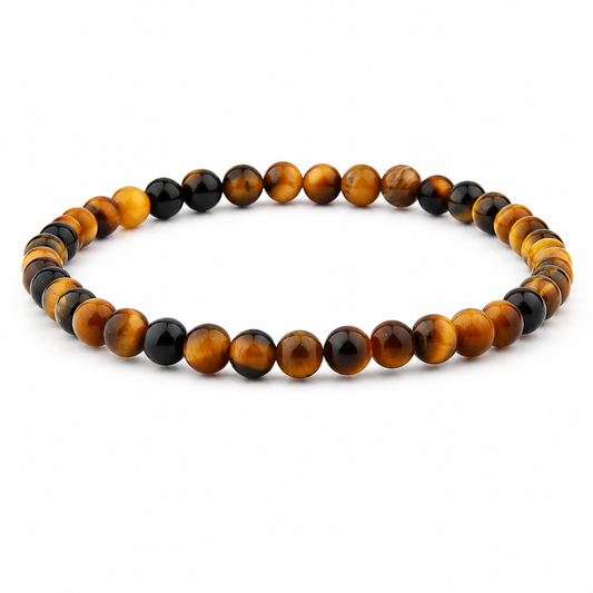 Tigerauge Gelb Armband 4 mm / 6 mm / 8 mm