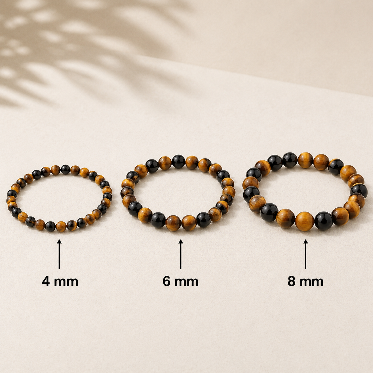 Tigerauge Gelb Armband 4 mm / 6 mm / 8 mm