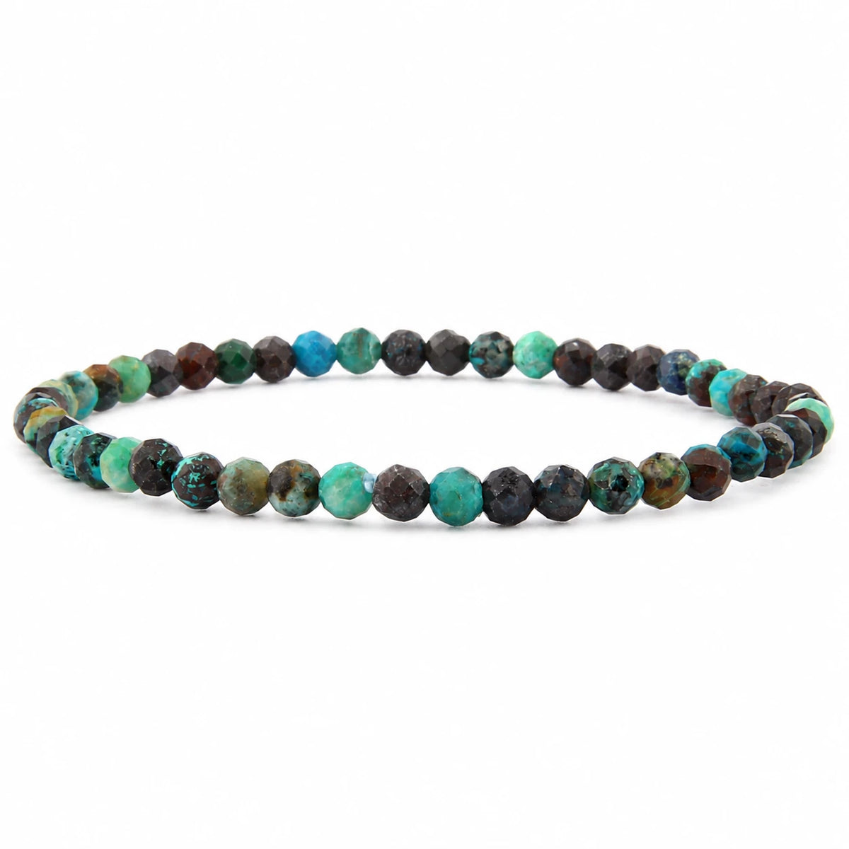 Chrysokoll Armband facettiert – Produktansicht