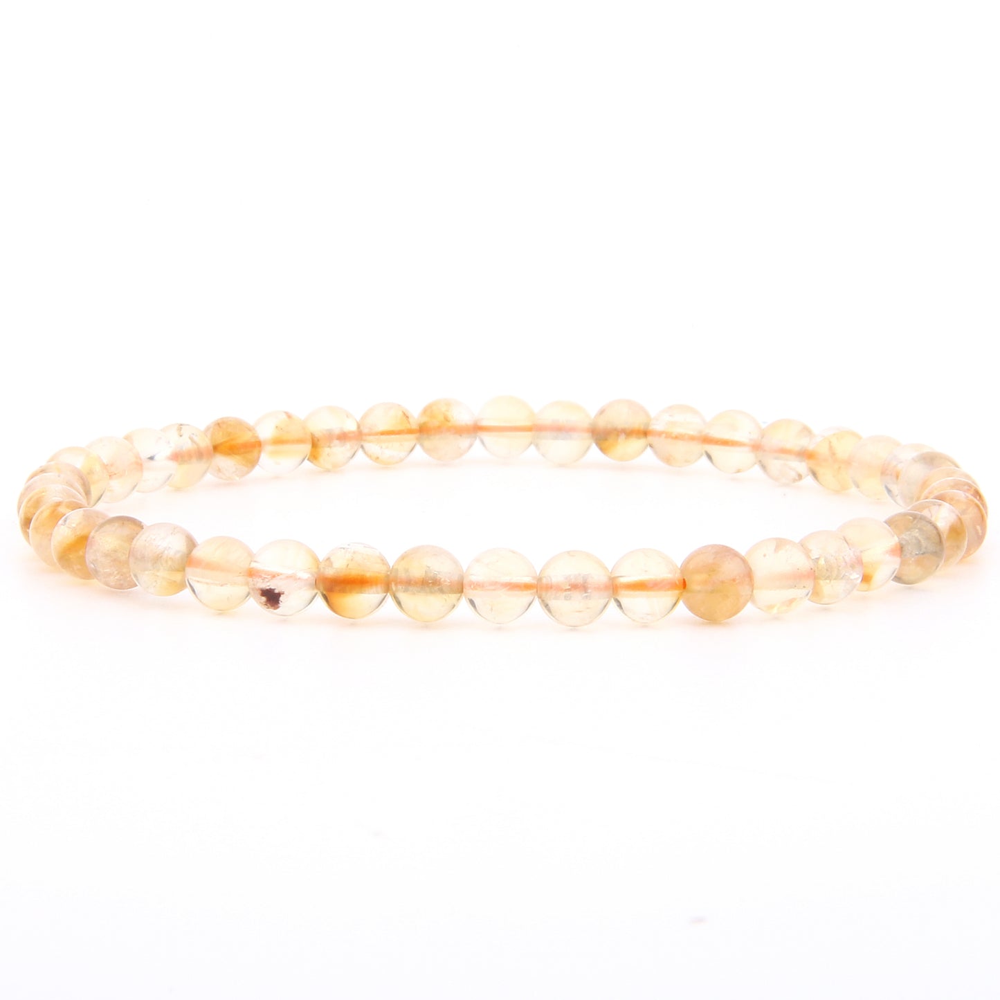 Citrin Armband 4 mm