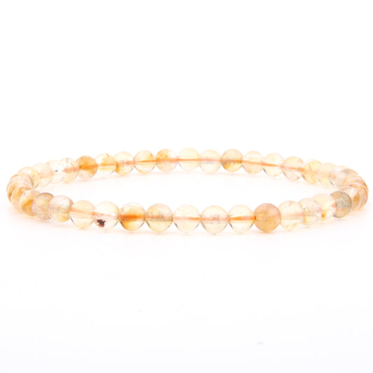 Citrin Armband 4 mm