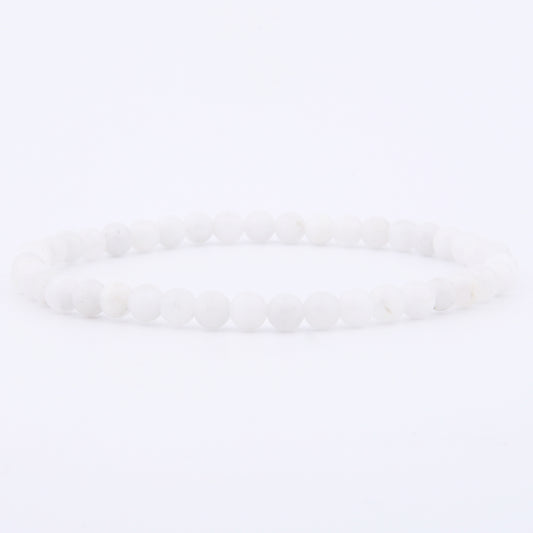 Mondstein Armband 4 mm