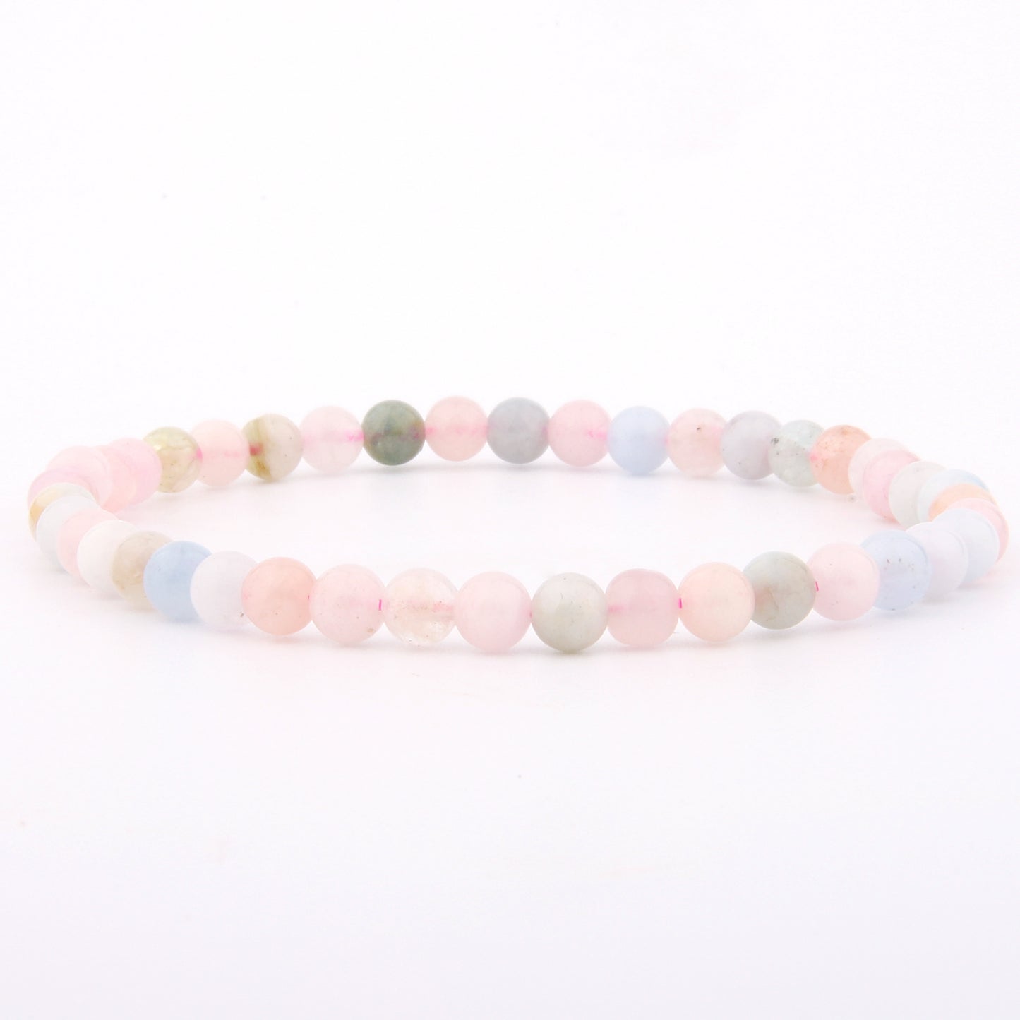 Morganit Armband 4 mm