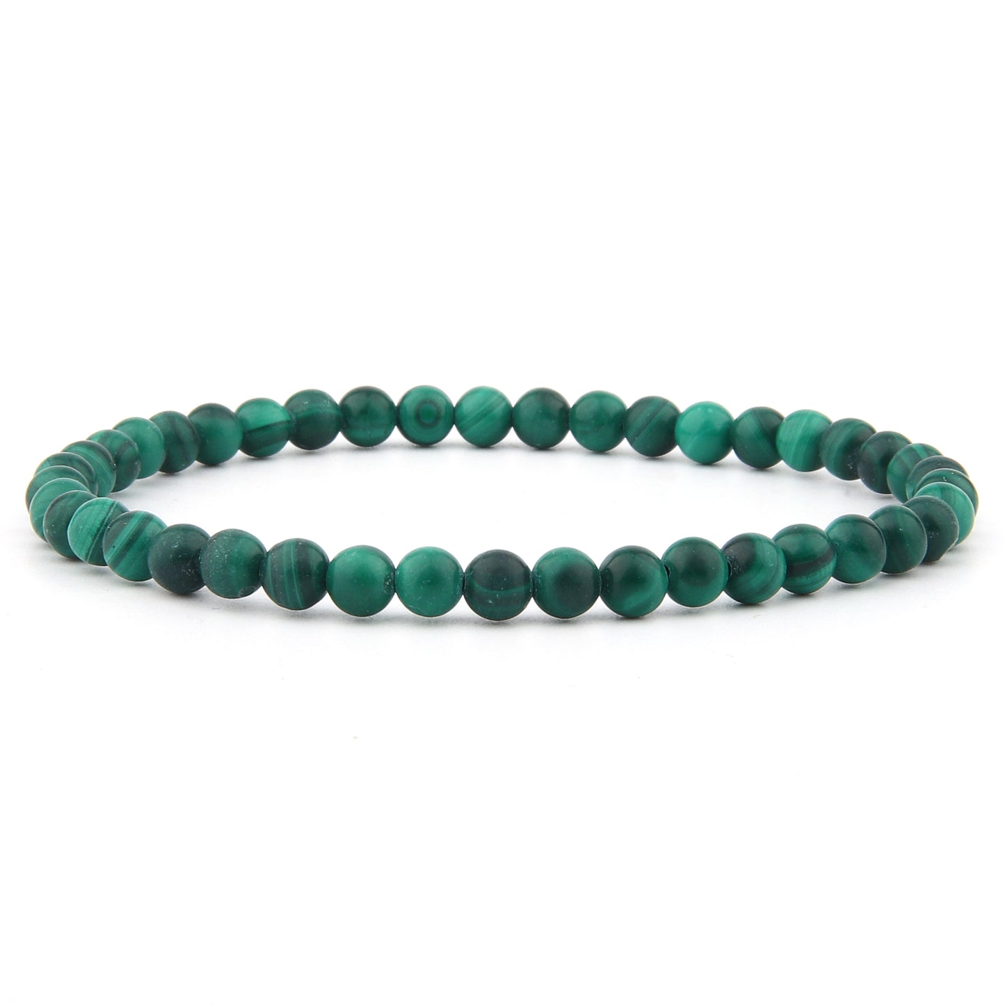 Malachit Armband 4 mm