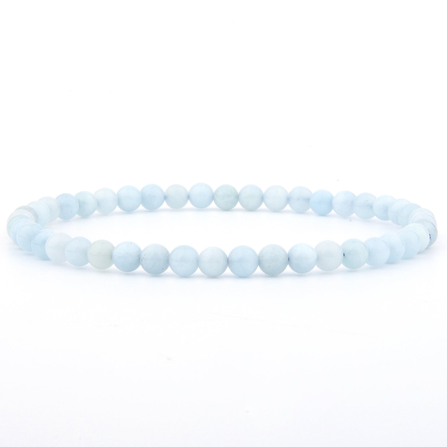 Aquamarin Armband 4 mm