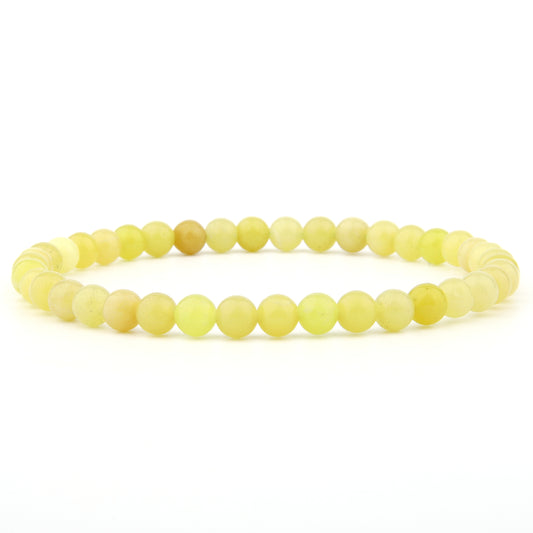 Lemon Jade Armband 4 mm