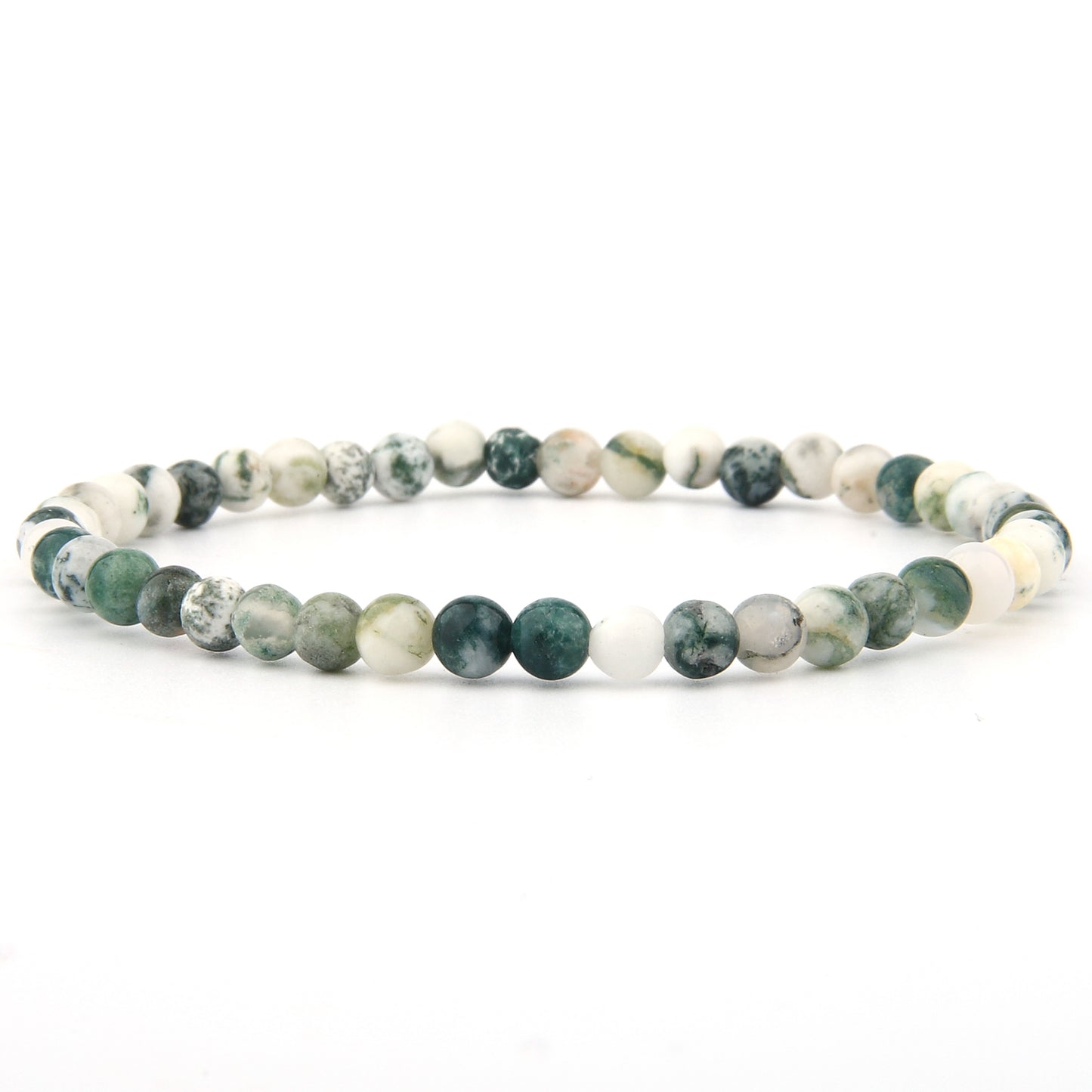 Baumjaspis Armband 4 mm