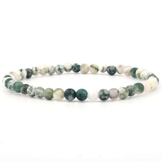 Baumjaspis Armband 4 mm