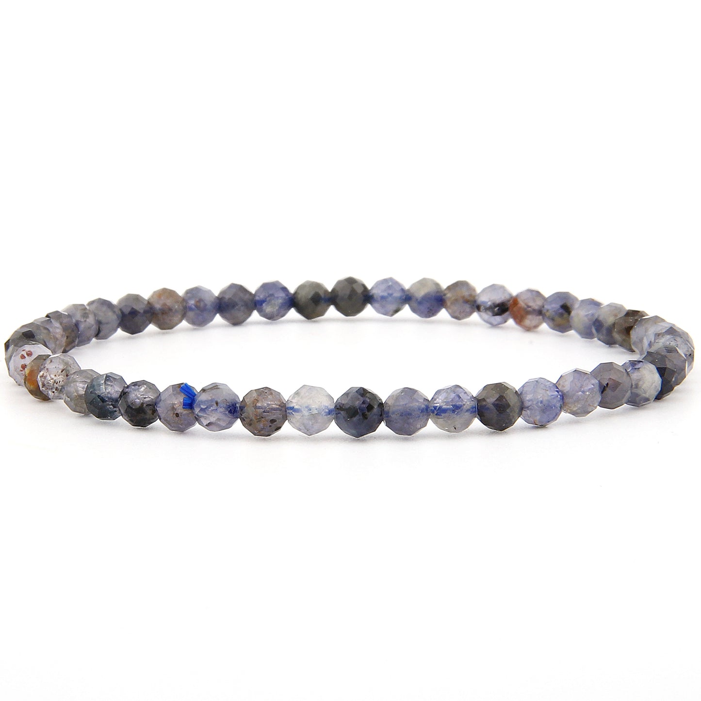 Iolith Armband facettiert 4 mm