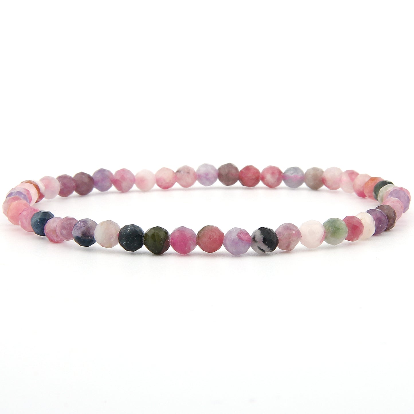 Turmalin Armband facettiert 4 mm