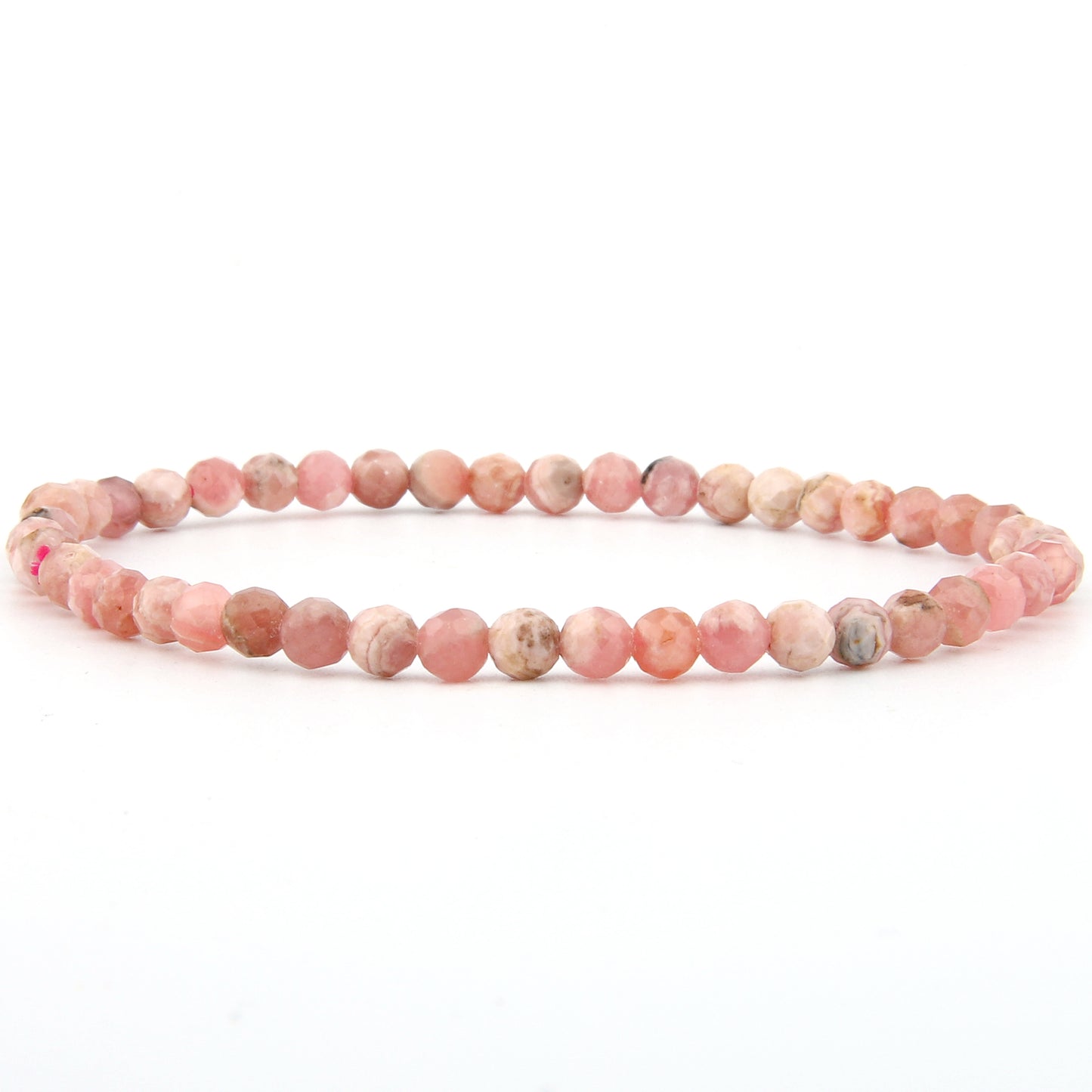 Rhodochrosit Armband facettiert 4 mm