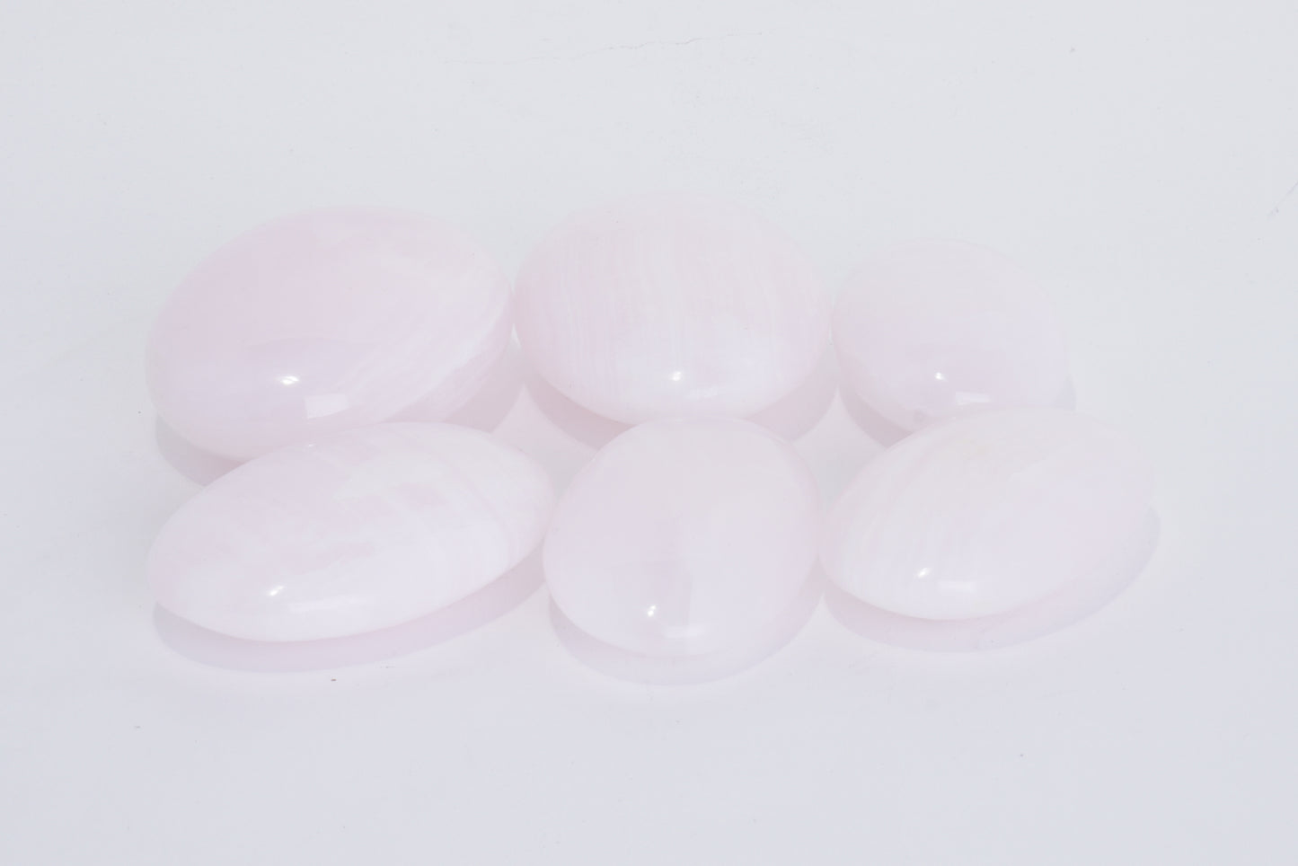 Pink Calcit Handschmeichler